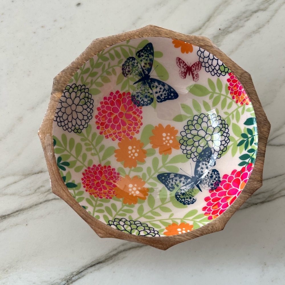 Brand New Anthropologie India Circus Brand Bowl